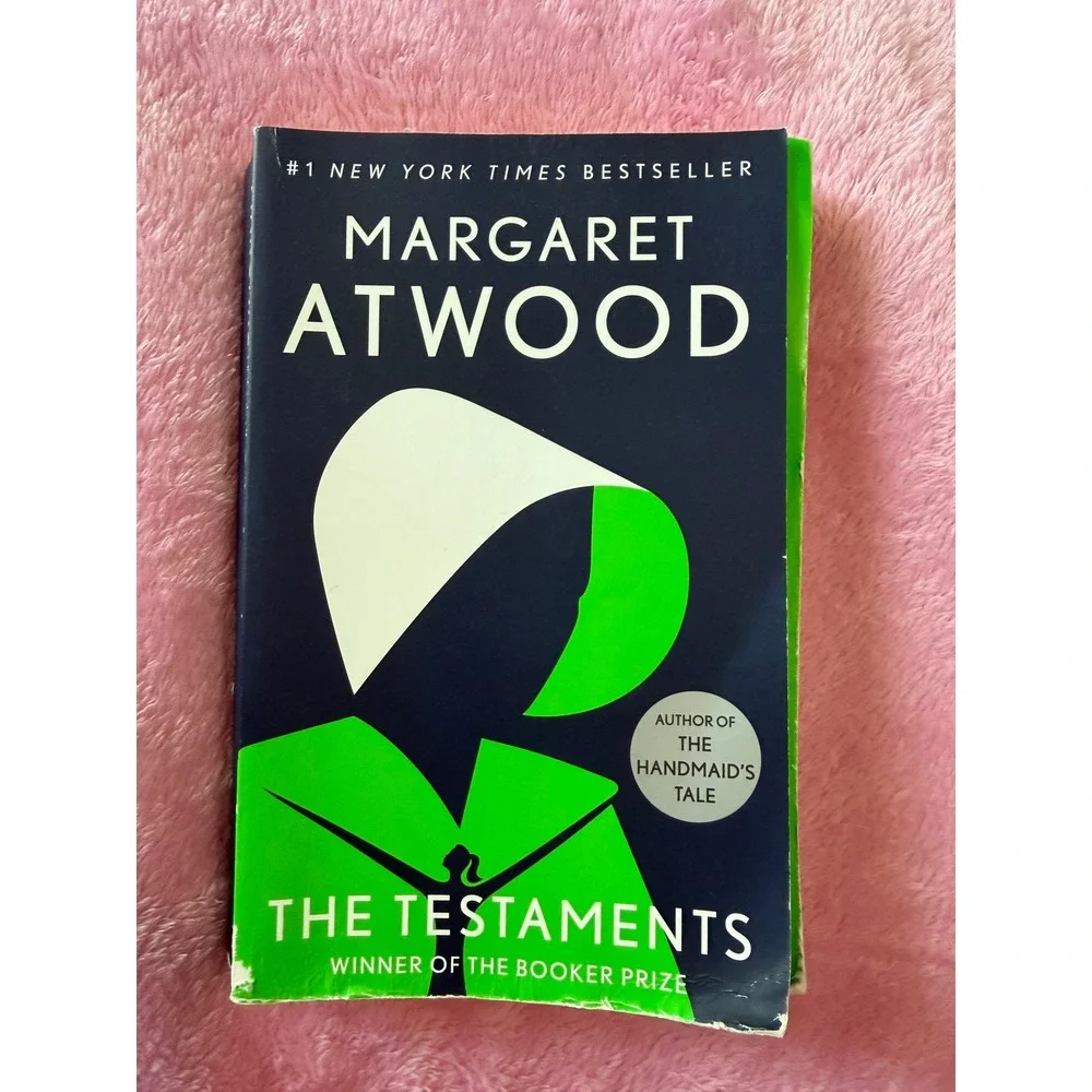 The Testaments Margaret Atwood Paperback Booker Prize Winner Dystopian Fiction